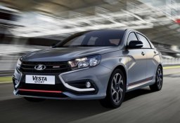 Цветовая гамма Lada Vesta Sport