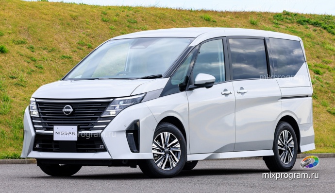 Японцы представили новое поколение минивэна Nissan Serena