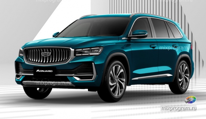 Опубликованы характеристики нового большого кроссовера Geely для России