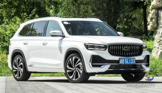 Большой кроссовер Geely появится в России с опозданием на полгода