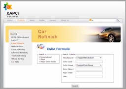 Kapsi - Color Formula. Онлайн формулы Kapci...