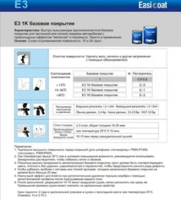 Файл pdf с таблицей пигментов