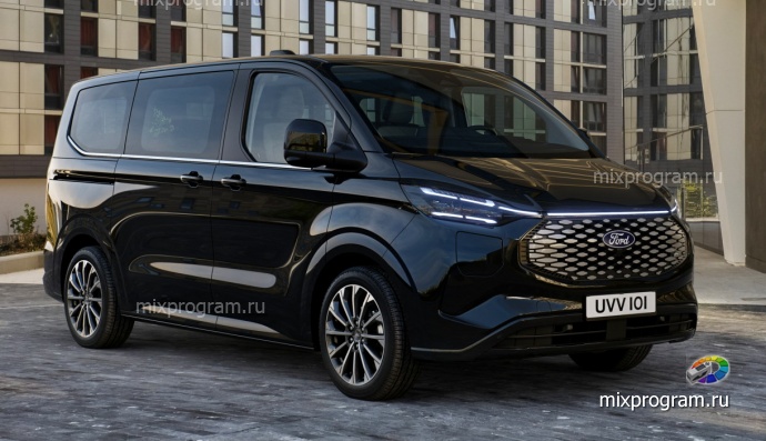 Ford показал новое поколение микроавтобуса Tourneo Custom