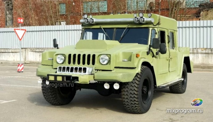 Внедорожник на базе ГАЗ-66 появился в продаже — фото, описание, цена