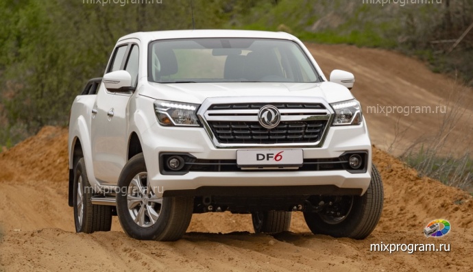 Китайская компания Dongfeng представила новый пикап для России
