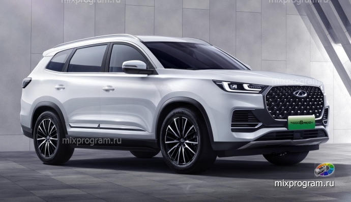 Объявлена цена гибридного кроссовера Chery Tiggo 8 Pro e+