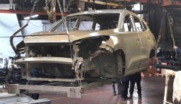 На конвейере УАЗа заметили китайский кроссовер