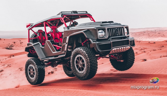Круче Гелендвагена: компания Brabus показала экстремальный внедорожник