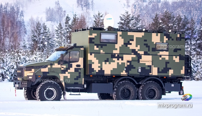 Роскошный автодом на базе Урала: фото снаружи и внутри