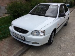 HYUNDAI / ACCENT / ТАГАЗ / W02 - BELY ICEBERG (СОЛИД)
