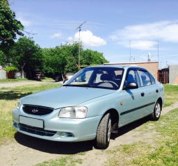 HYUNDAI / ACCENT / ТАГАЗ / B10 - Светло-бирюзовый