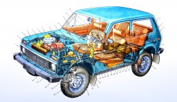 Классическую Ниву оснастят мощным мотором. Каким? Есть два варианта